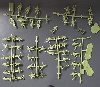 1/72nd Scale US Army  or British Soldiers - Unpainted