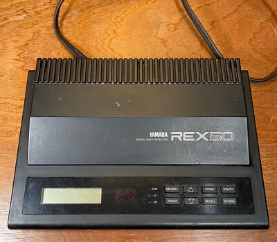 Yamaha REX50 Digital Multi Effector Effects Pedal Tested