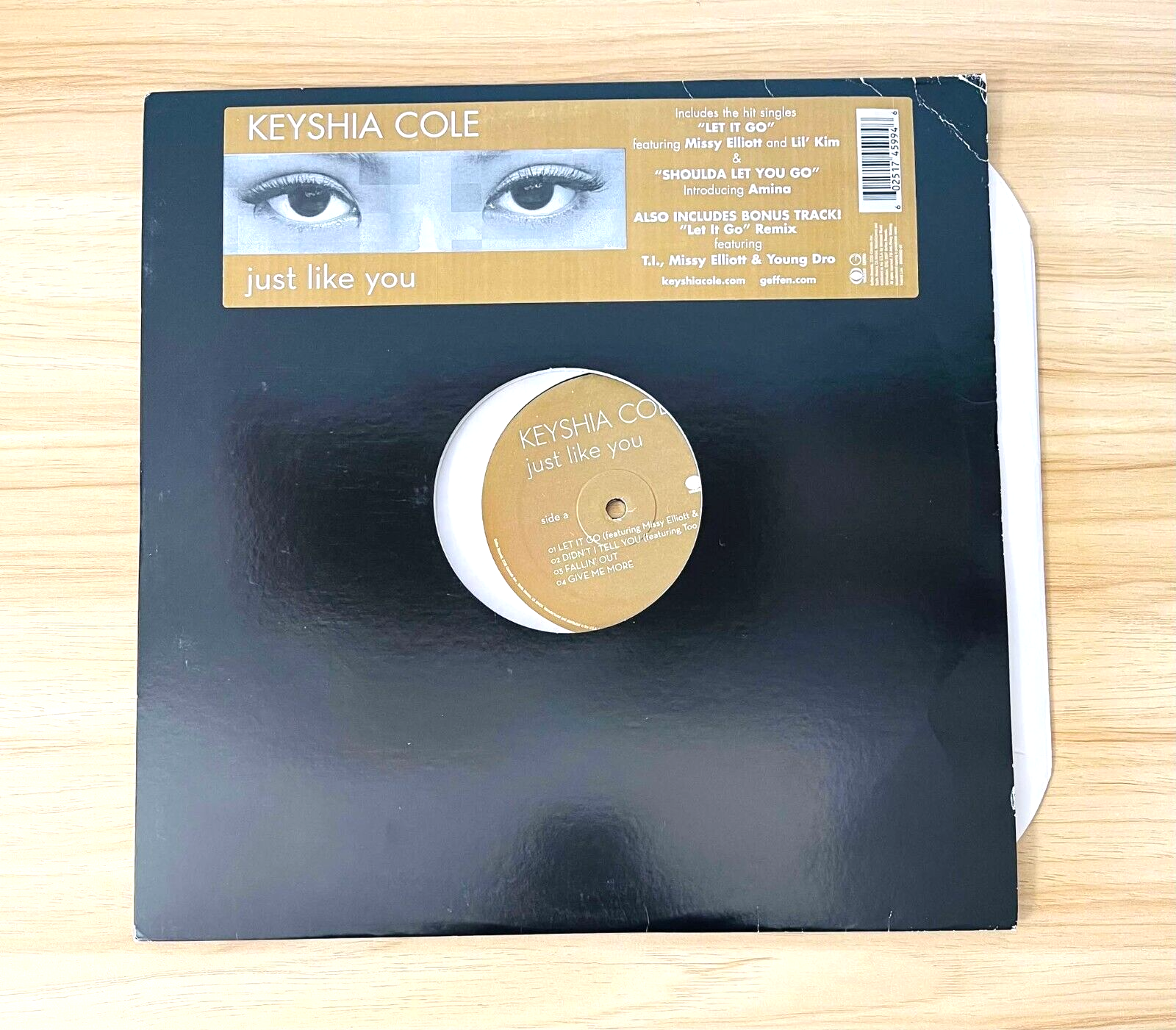 Keyshia Cole / Just Like You 2007 US 2LP Geffen Records