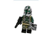 Lego Star Wars Minifigure Clone Commander Gree w//blaster 75151 750043