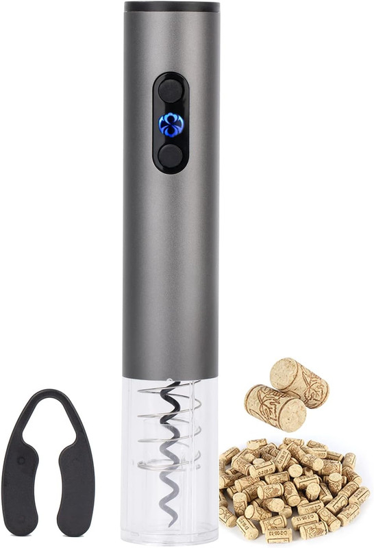 Electric Wine Opener with Foil Cutter Easy to Use Electric