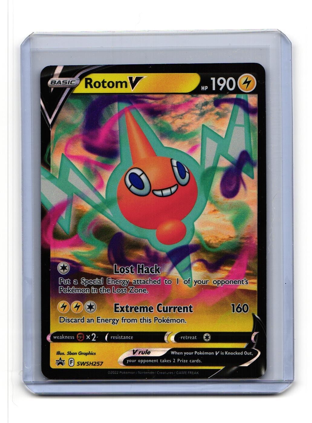 ★REON★ Rotom V SWSH257 Pokemon Promo Card | eBay