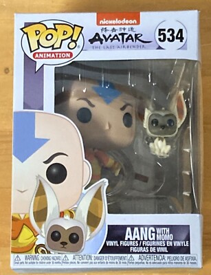 Funko POP! アバター　フィギュア　5つセット Amazon.com: Funko Pop! Animation: Avatar - Aang with Momo
