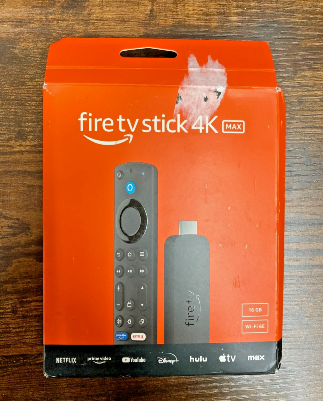 Amazon Fire TV Stick 4K Max 2nd Gen 16GB, Wi-Fi 6E