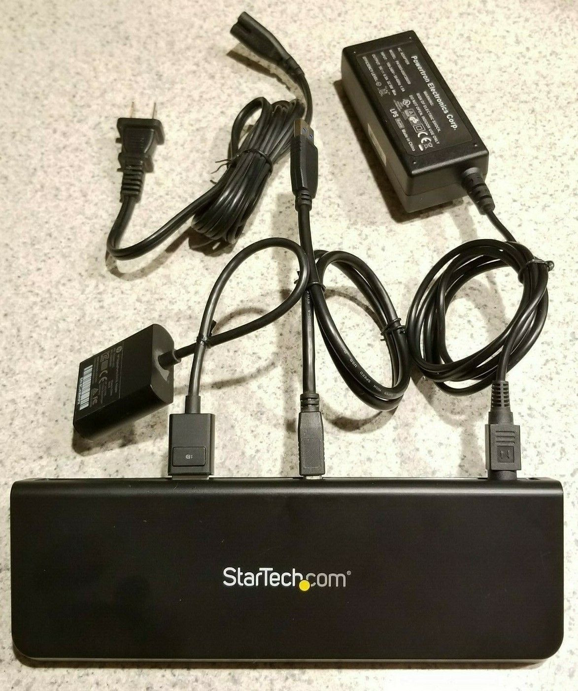Startech USB3DOCKHDPC Docking Station With ALL cables & Power Supply
