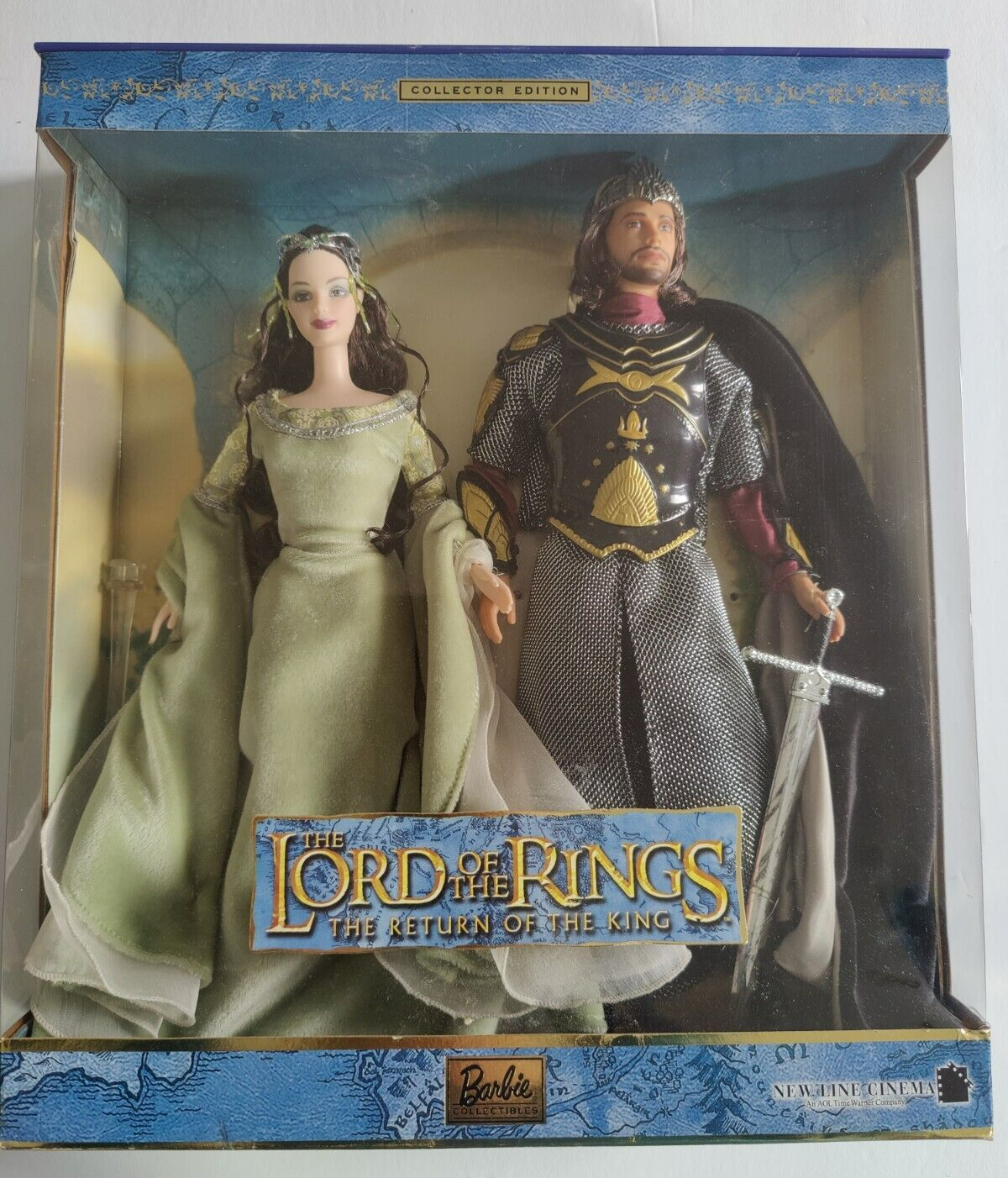 Arwen and Aragorn Barbie Doll Lord of the Rings Ken & Barbie