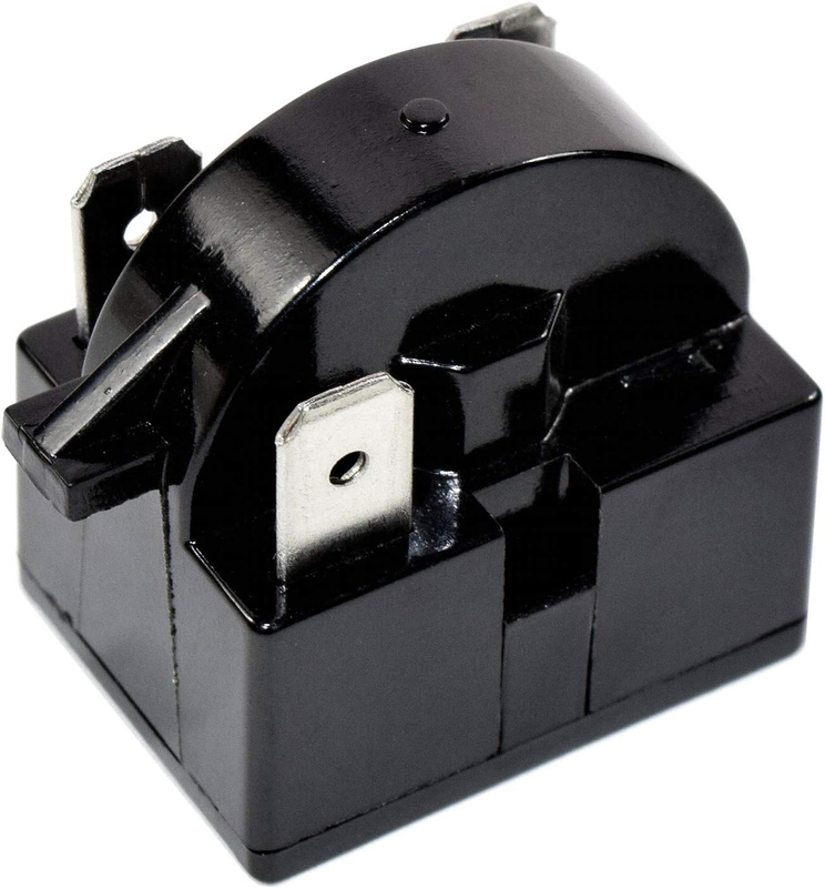 QP2-4R7 4.7 Ohm 3-Pin PTC Starter/Start Relay Compatible with Mini Fridges, Comp