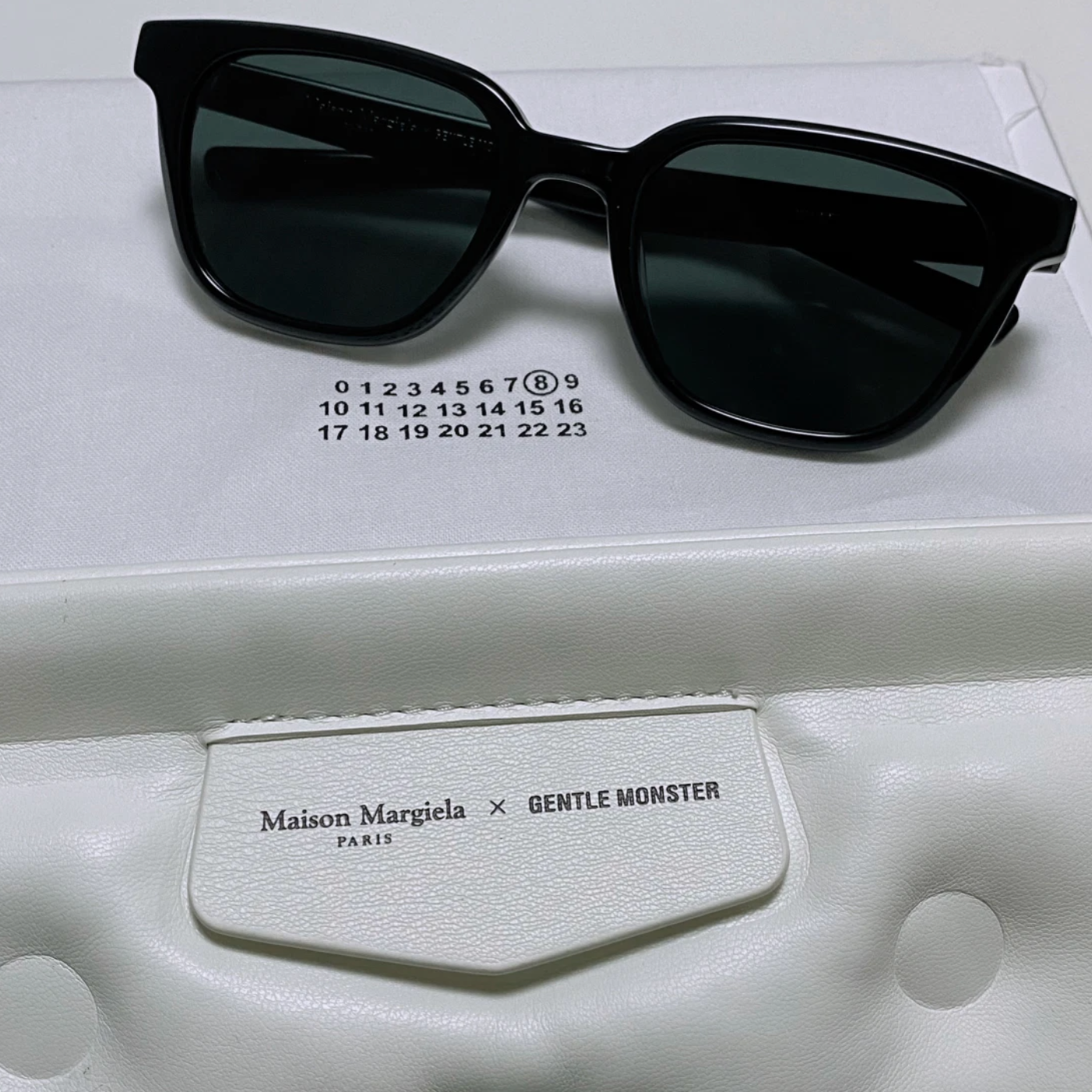 最終値下げ　約5万　Margiela × GENTLE MONSTER Gentle Monster x Maison Margiela MM010 Clear Black Gradient