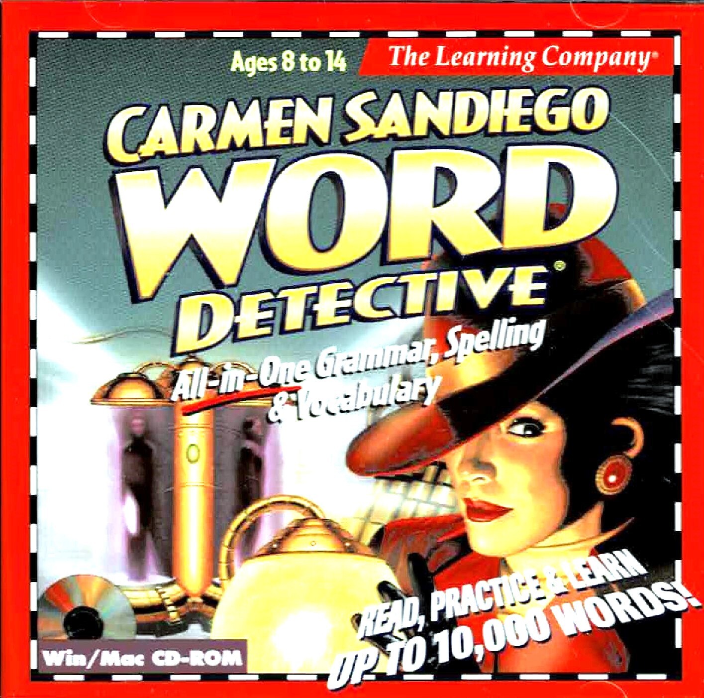 The Learning Company Carmen Sandiego Word Detective CD-ROM