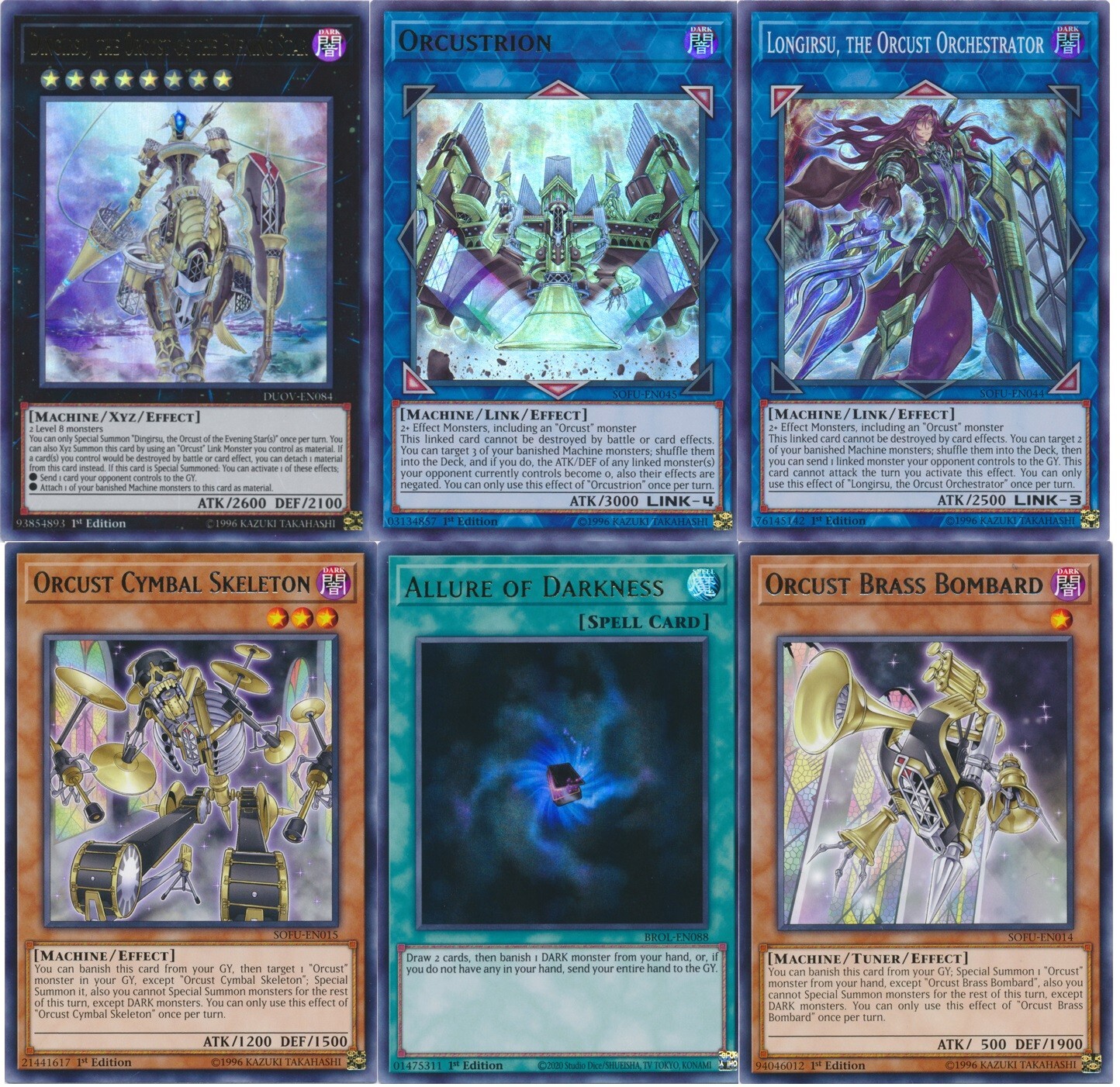 Yugioh Orcust 2024 Deck - Dingirsu Orcust Evening Star
