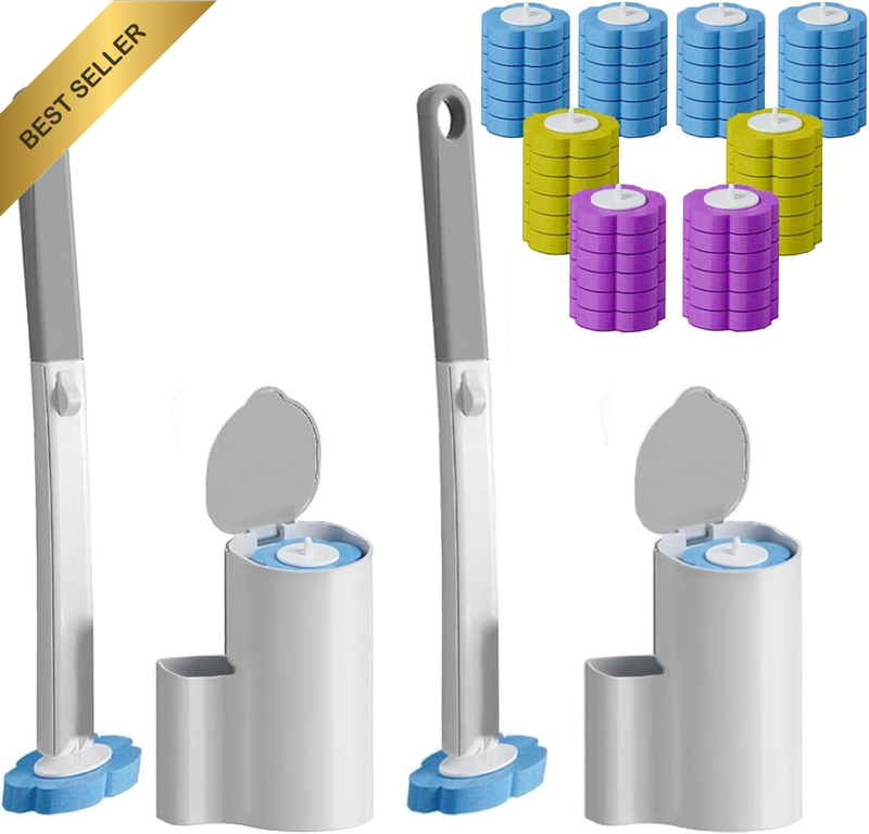 Toilet Brush-Three Mixed Flavors