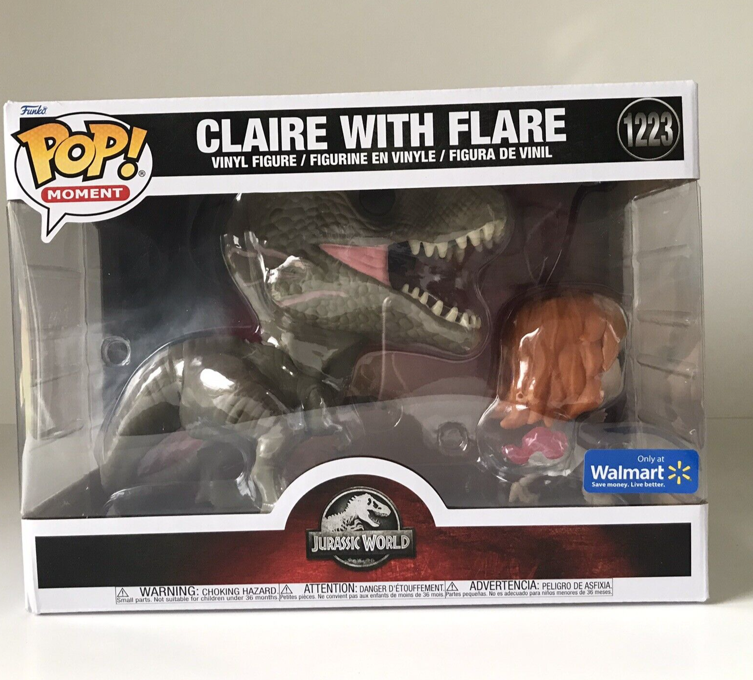 Funko Pop! Claire with Flare Jurassic World #1223 Walmart