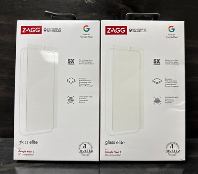 ZAGG Glass Elite Glass Screen Protector for Google Pixel 7 (6.3'') - SET OF 2