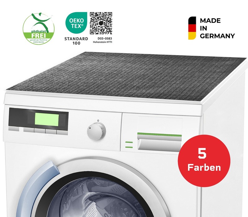 BauheldÂ®  Waschmaschinenauflage 60x60 Cm Polyester Waschmaschinenbezug Abdeckung