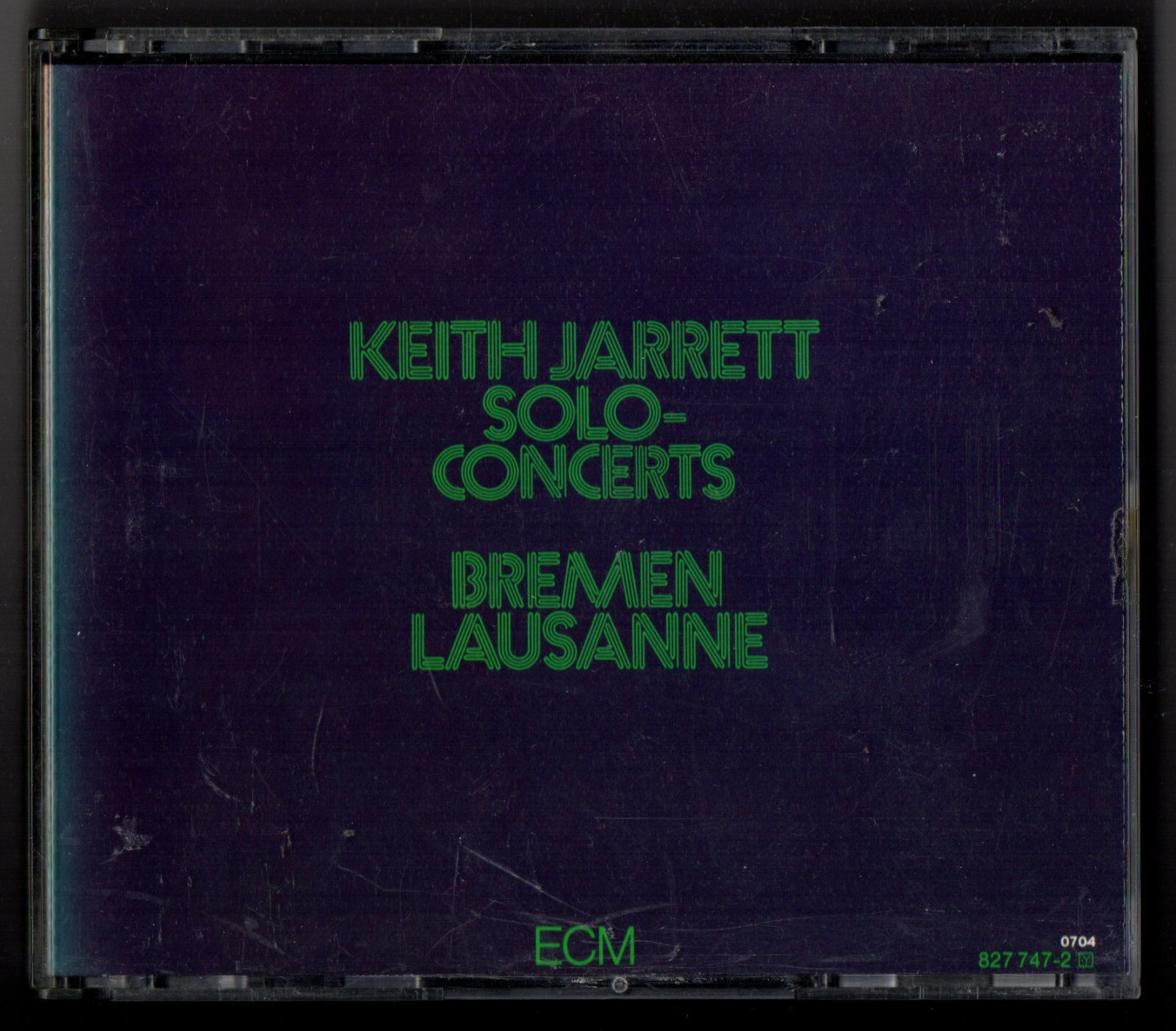 洋楽 KEITH JARRETT SOLO-CONCERT Keith Jarrett - Solo Concerts: Bremen & Lausanne - Amazon