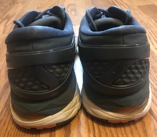 Asics Women's Gel-Kayano 24 Running Shoes US 9.5 Smoke Blue/Dark Blue/Canteloupe