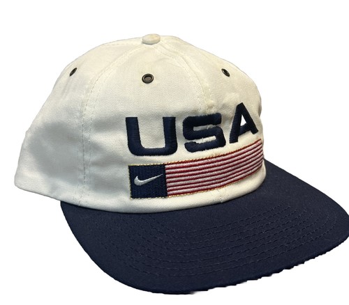 VINTAGE Nike USA 1996 Olympics Atlanta Summer Games Snapback