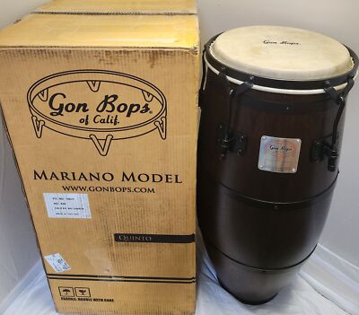Gon Bops Mariano Quinto 10.75" Conga Drum Mahogany Stain +Ship Authorized Dealer