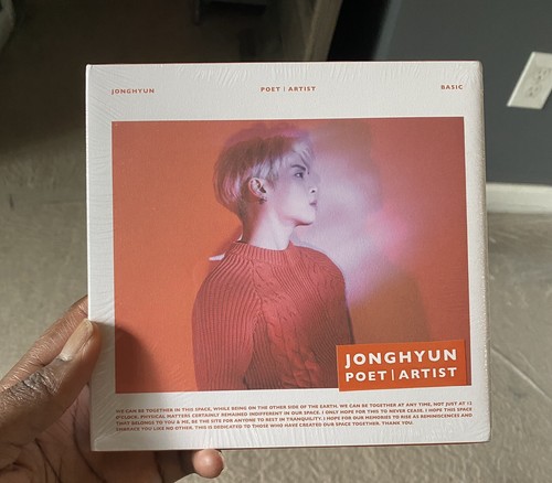 SHINee Jonghyun Poet Artist CD K-Pop Solo Album Korea