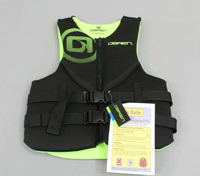 Obrien Biolite Series Men S V Back Life Vest Size Xs Black Orange Open Box Sporting Goods Life Jackets Preservers Romeinformation It