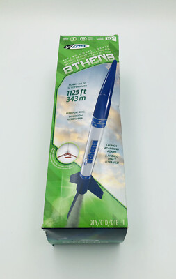 ATHENA *ESTES #2452*-READY TO FLY- MODEL ROCKET NEW 1100ft