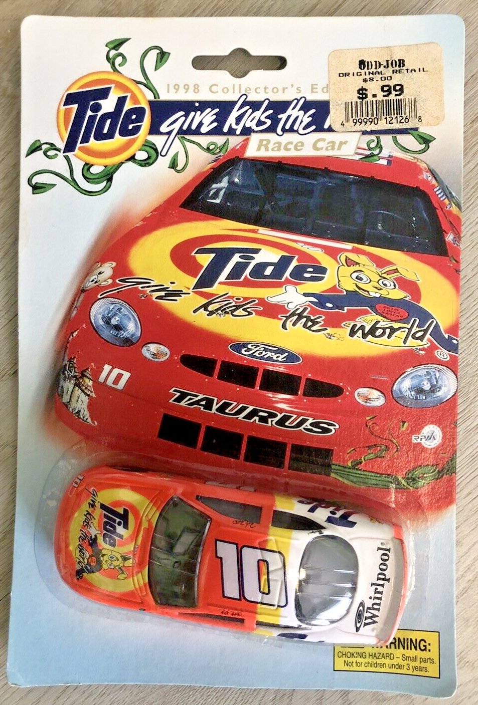Vintage 1998 Collector's Edition #10 Tide Nascar Race Car