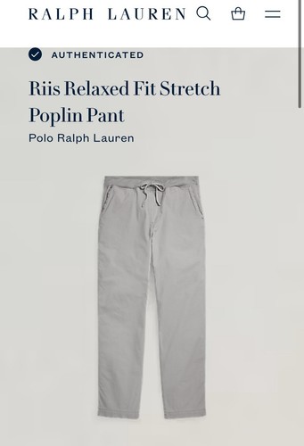 Polo Ralph Lauren Relaxed Fit Stretch Poplin Pant Men's XL