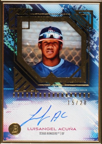 2021 Bowman Transcendent Collection - Luisangel Acuna #BTA-LA