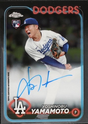 2024 Topps Chrome - Yoshinobu Yamamoto #RA-YY