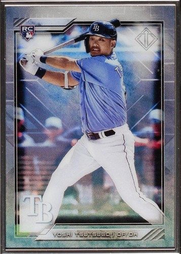 2020 Bowman Chrome Yoshi Tsutsugo Rookie Tampa Bay Rays #37