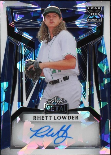 2023 Leaf Metal - Rhett Lowder #BA-RL1