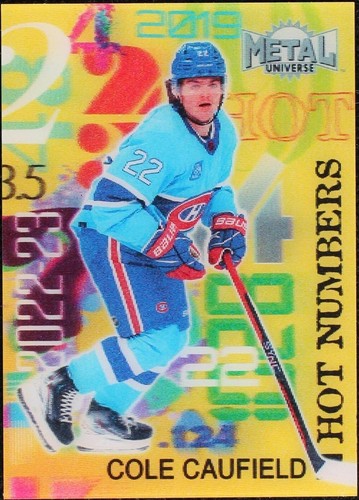 2022-23 Skybox Metal Universe - Cole Caufield #HN-31