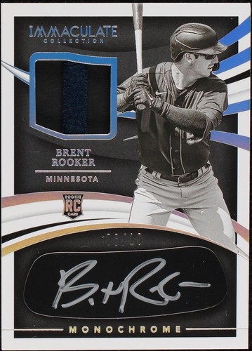 2021 Panini Immaculate Collection - Brent Rooker #MJ-BR