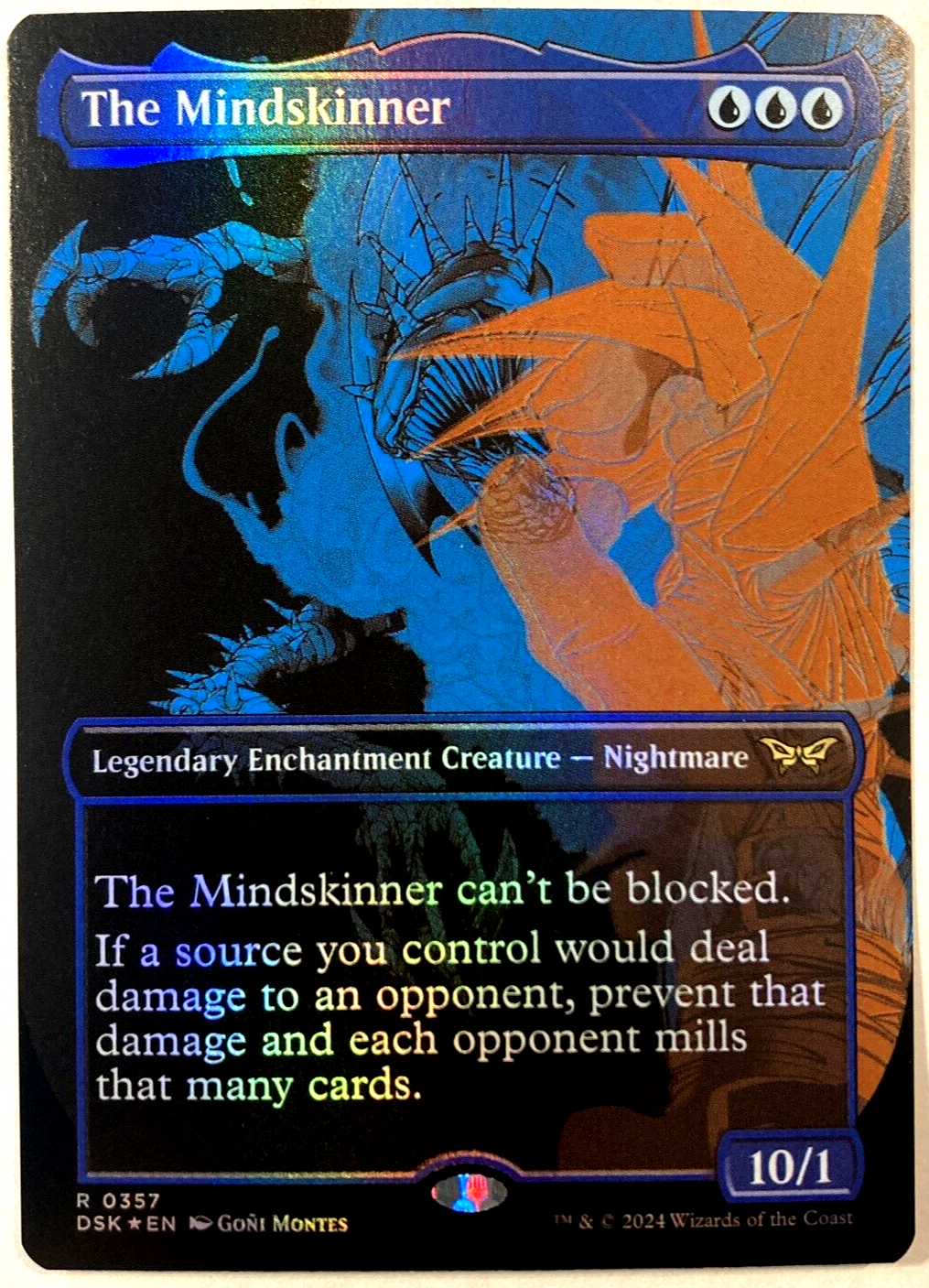 MTG The Mindskinner SHOWCASE FOIL Duskmourn: House of Horror