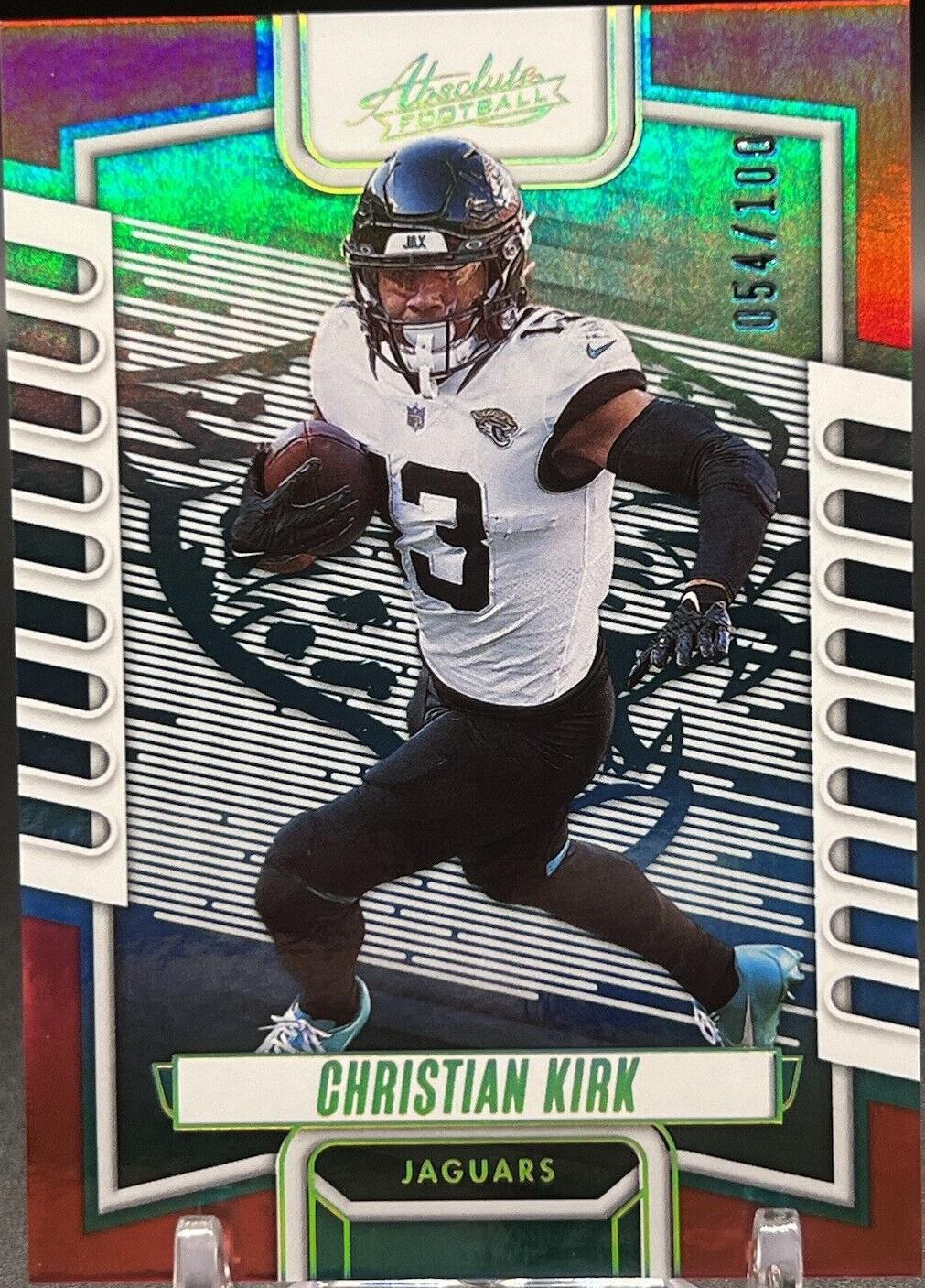 2023 Panini Absolute - Christian Kirk #80 Spectrum Red /100 for sale ...