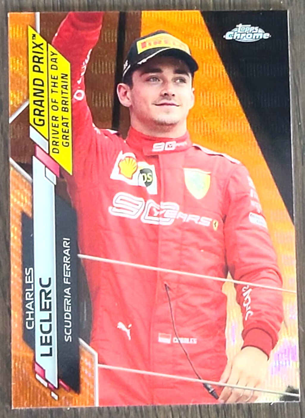 その他 2020 topps chrome f1 CHARLES LECLERC 2020 Topps Chrome Formula 1 F1 Orange Wave Charles Leclerc /25
