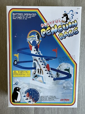 Playful Penguin Race Dy Toy New In Box Battery Operated Game