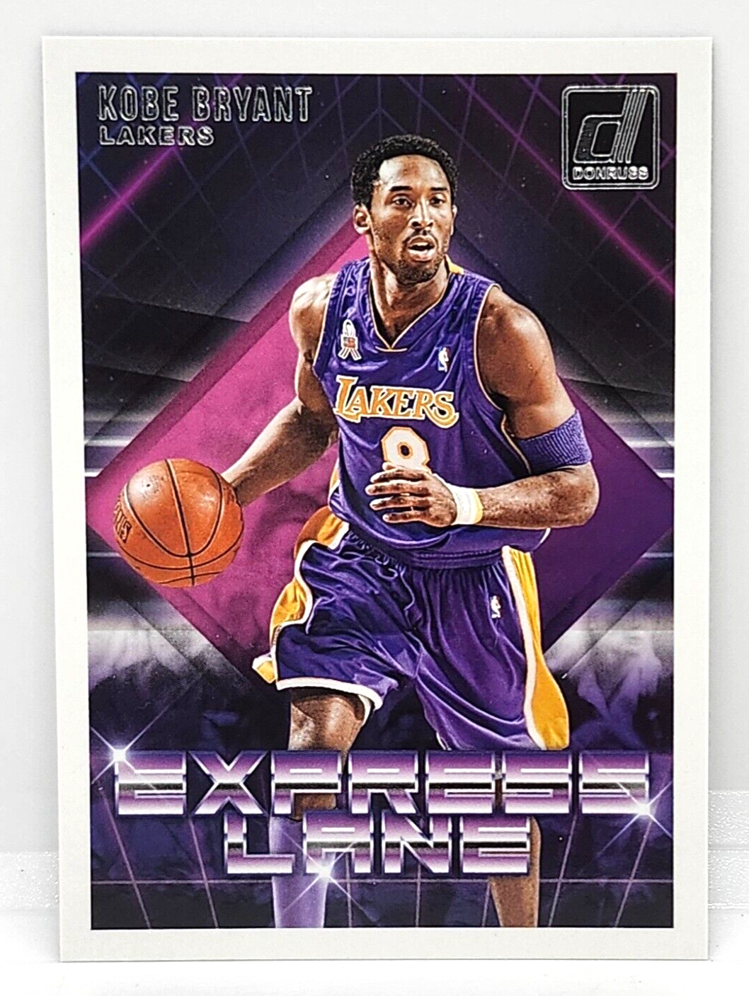 KOBE BRYANT ~ 2018-19 PANINI DONRUSS / EXPRESS LANE #5 ~ LA