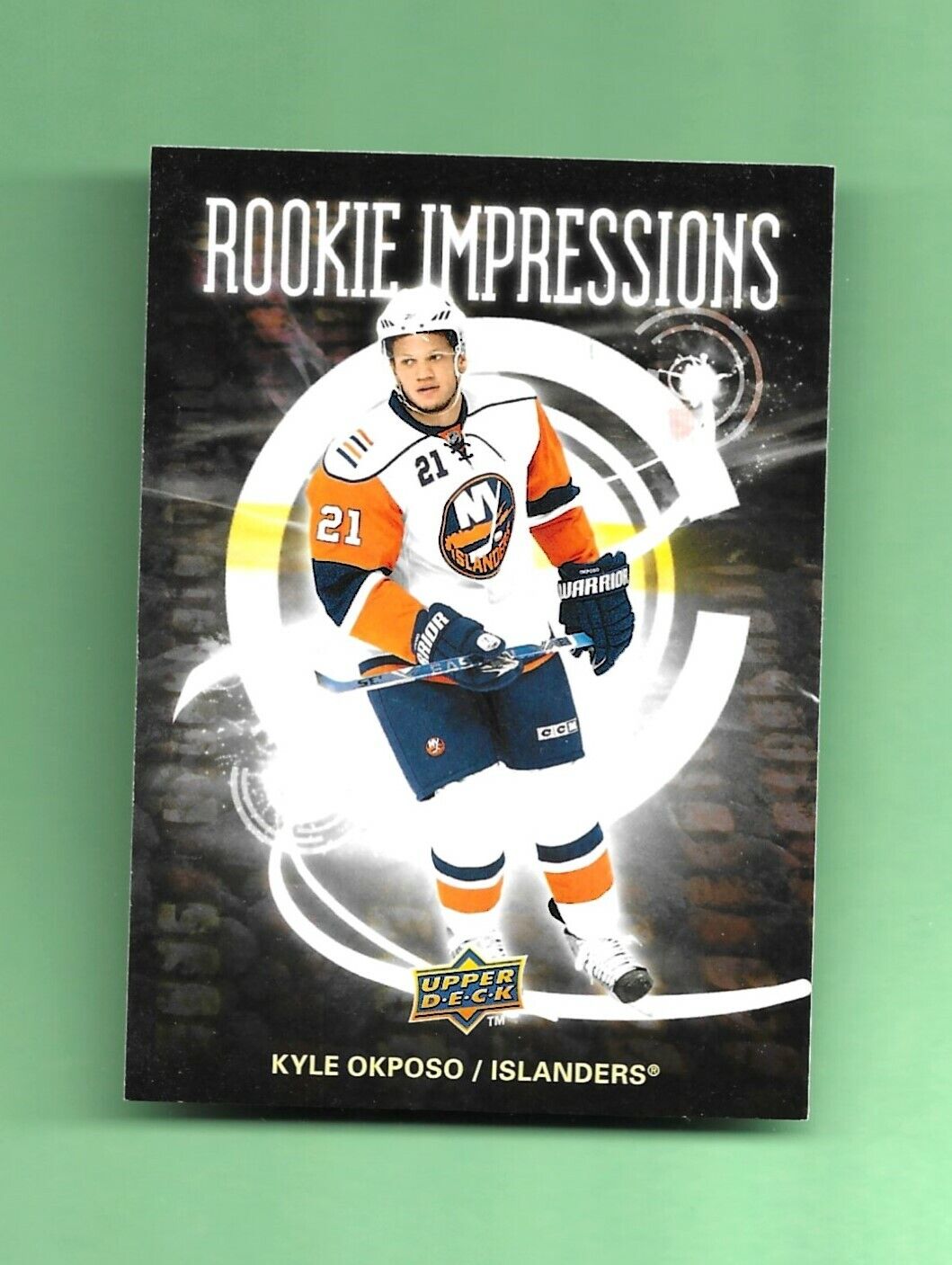 08-09 Upper Deck ROOKIE IMPRESSIONS RC Card # RI6 KYLE OKPOSO. rookie card picture