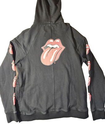 Rolling stones hoodie grey sale