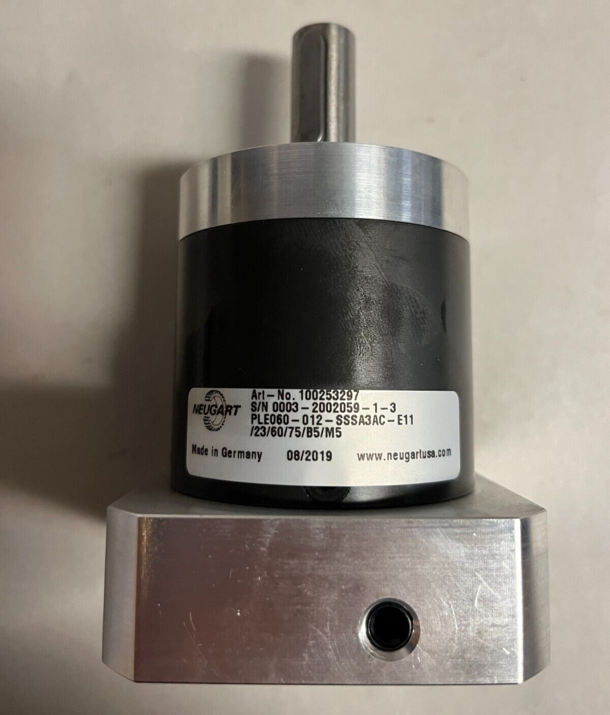 NEUGART Gearbox PLE060-012-SSSA3AC-E11/23/60/75/B5/M5
