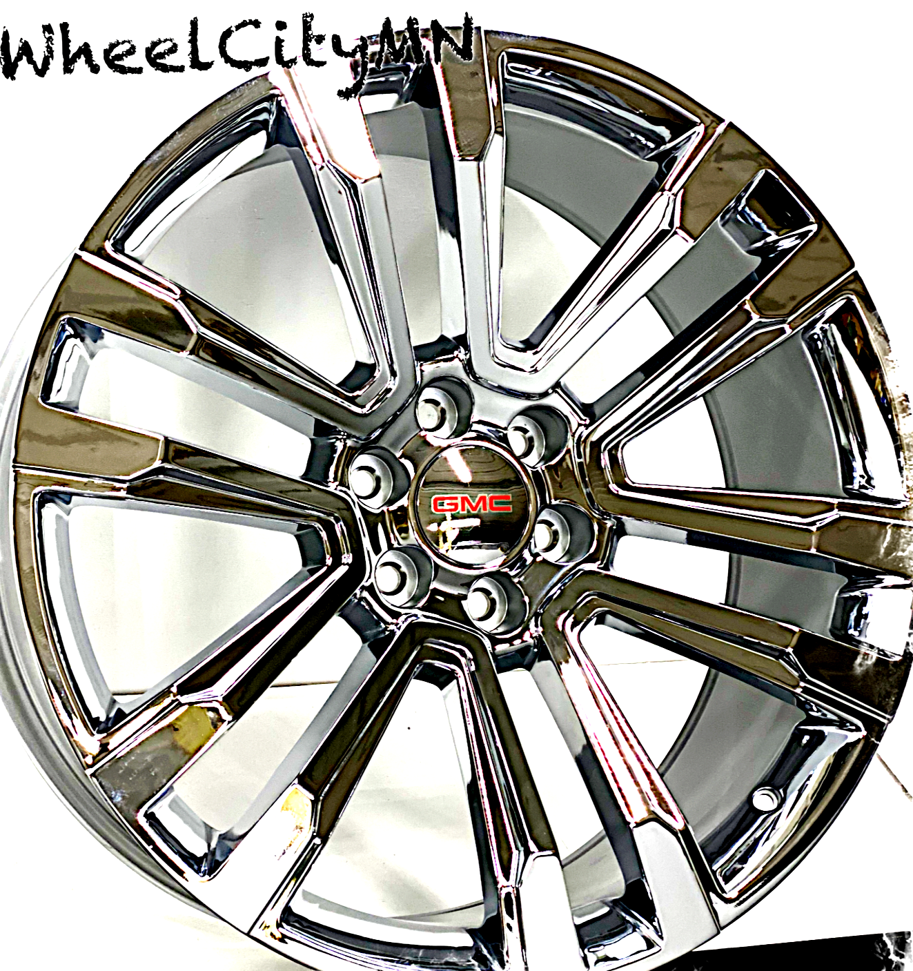 4x NEW 24” Chrome 5822 Replica Wheels fits GMC Sierra Yukon