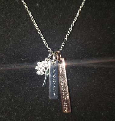Swarovski family tree deals necklace