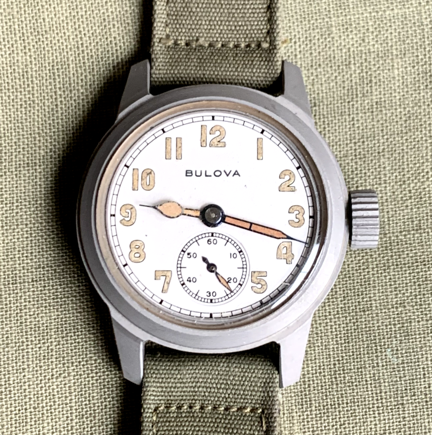 1940’s bulova 10AK ミリタリー ウォッチ　ブローバ　army Bulova - 1940's bulova 10AK ミリタリー ウォッチ ブローバ