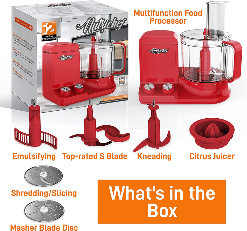Quiet Powerful | Ncfpred Multifunction Food Processor