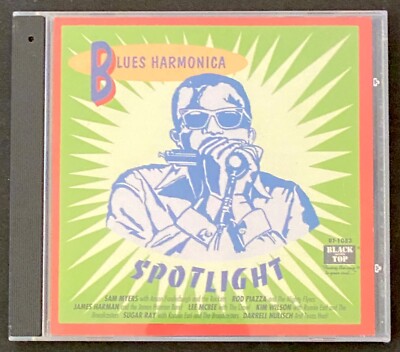 Blues Harmonica Spotlight by Various Artists (Audio CD,Black Top (USA) ST-1083