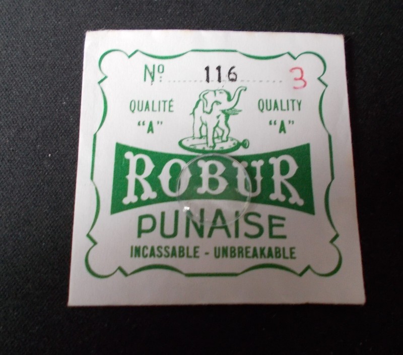 Verre De Montre Rond Robur Punaise - 112 Ã  447 - Neuf
