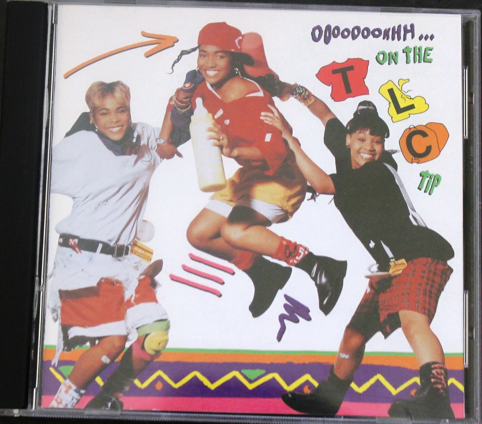 TLC★OOoooooohhh... on the TLC Tip◆LP TLC OoooooohhhOn the TLC Tip CD - 1992 LaFace Records