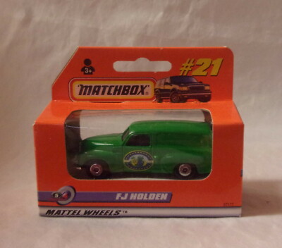MJ7 Matchbox - 1998/1999 ROW 1-75 - MB21 FJ Holden - Green