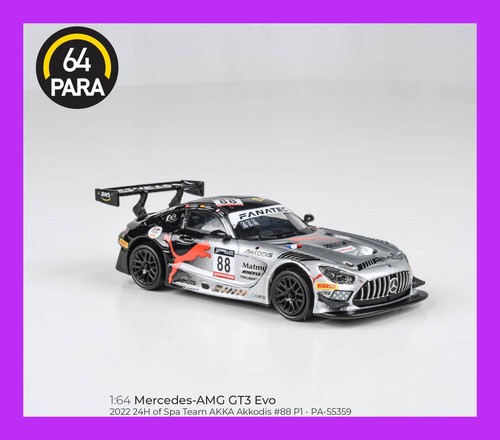OCT 2024 PARA64 Mercedes-Benz AMG GT3 Evo 2022 24H Spa
